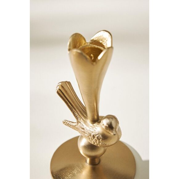 NIB set of 2 Anthropologie Marizia Sparrow Candle Holder - Picture 7 of 12